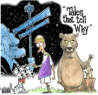 tales tell why Tim Hartman illustration story