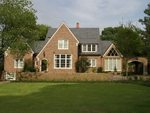 A Memphis English Cottage Designed Around a Custom Home Library