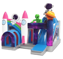Springkastelen en feestmaterialen & XL spellen huren