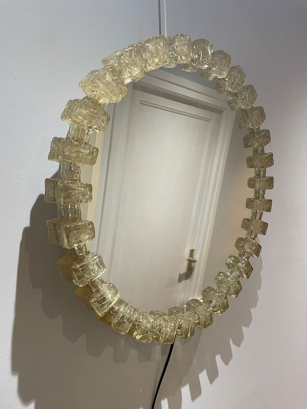 Miniature : Egon Hillebrand - Miroir éclairant circulaire