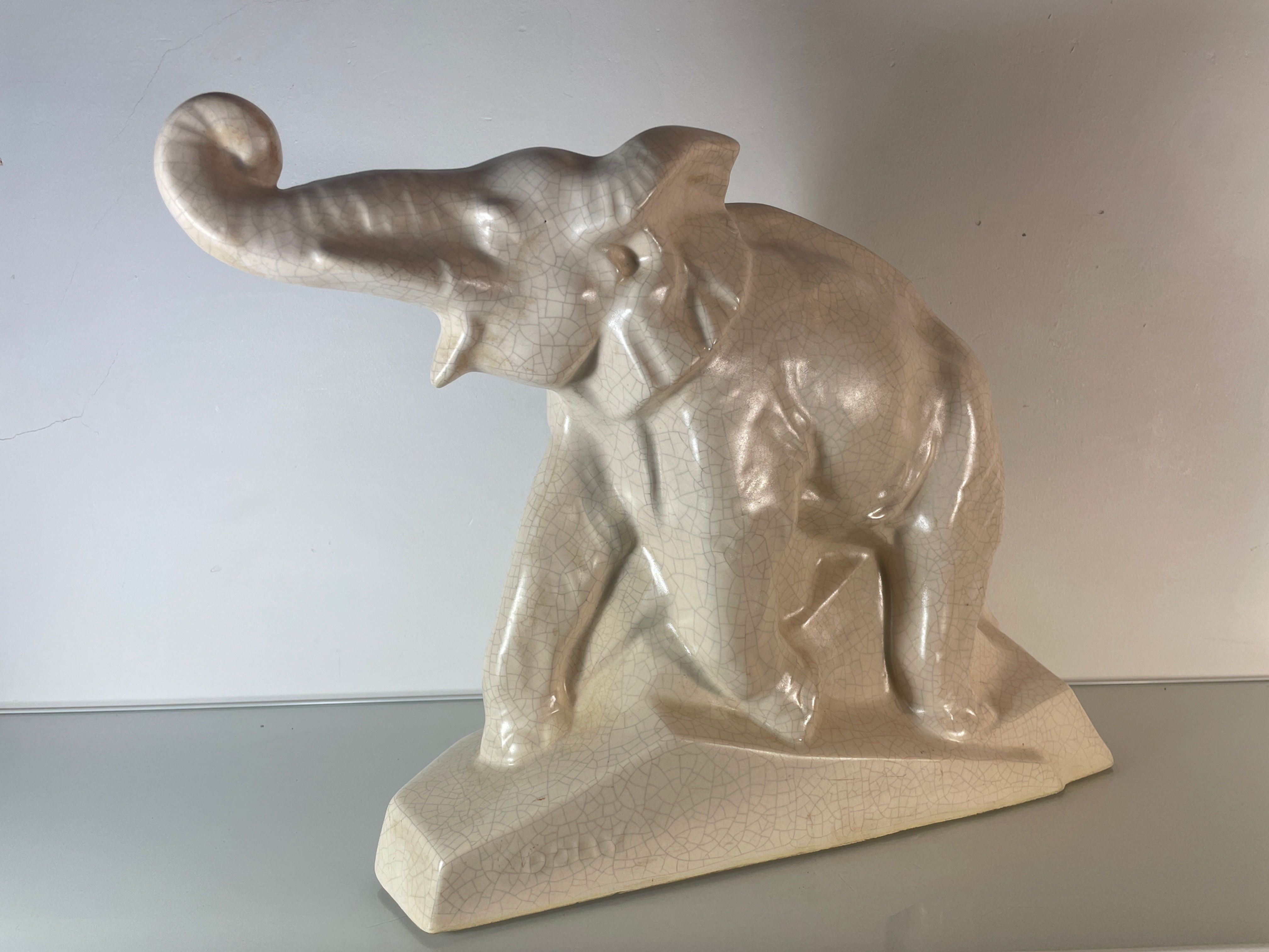 Céramique De Saint Clément - Eléphant - Dolly - Art Déco