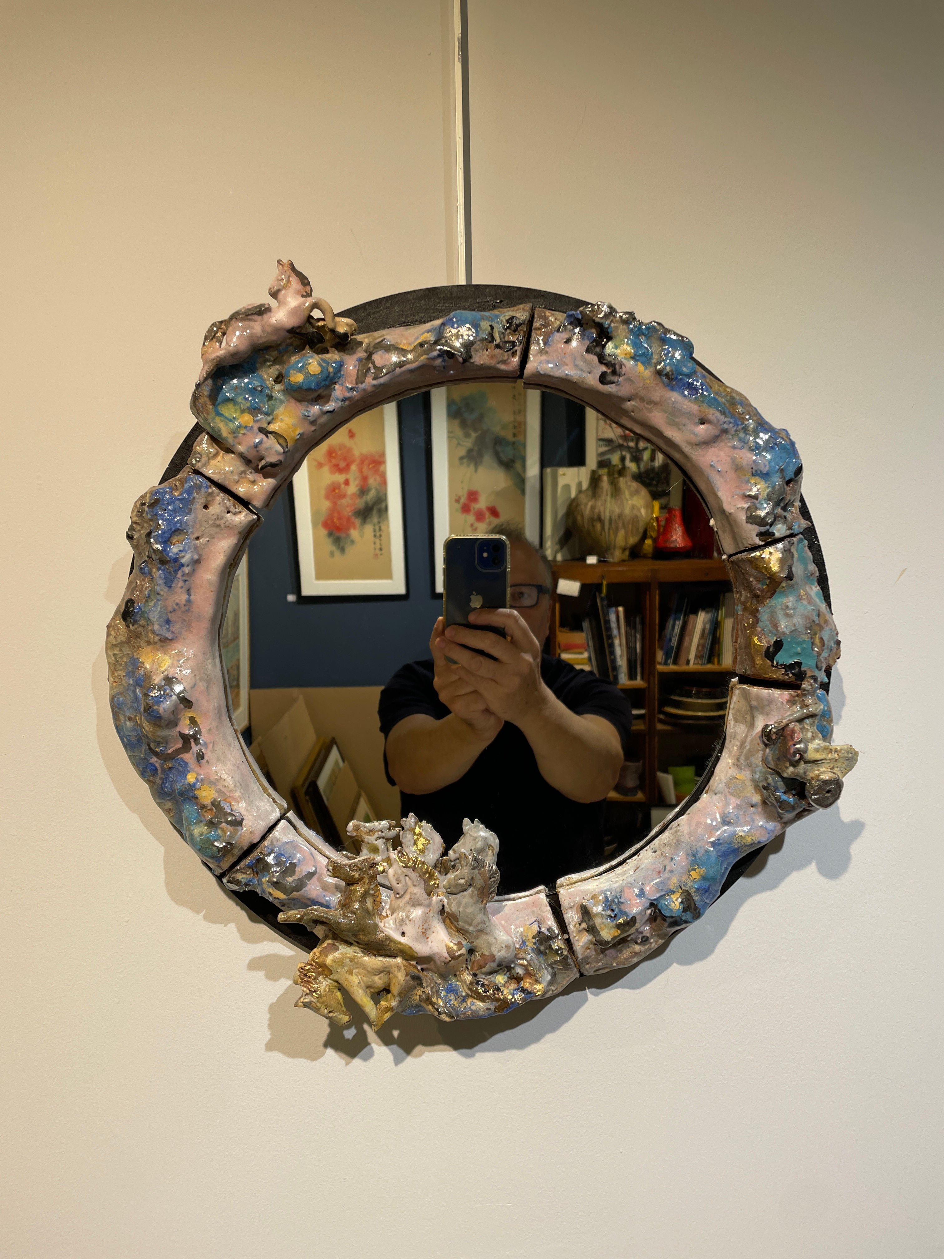 Josselin Métivier (1990) - Miroir en céramique