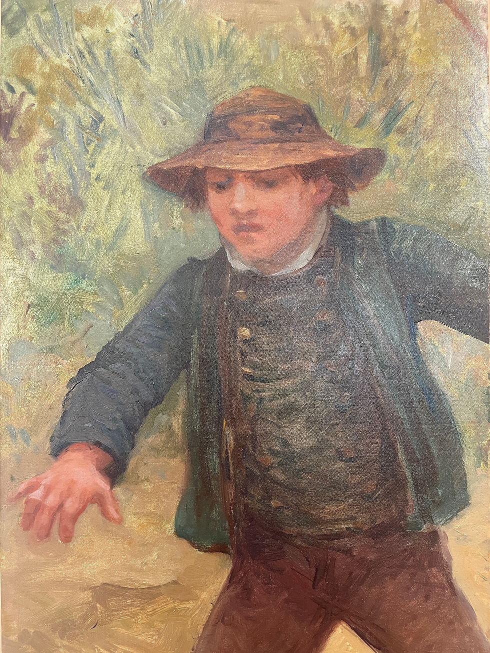 Miniature : Théophile Louis Deyrolle (1844-1923) - Breton