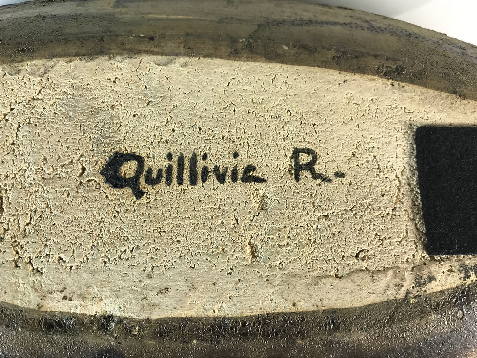 Miniature : Raymond-Louis Quillivic ceramique terre chamotte signature