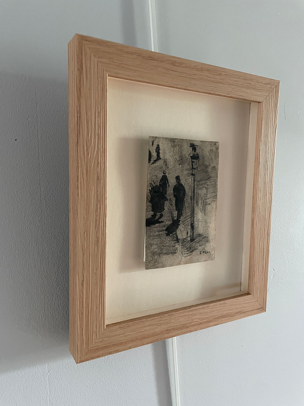 Miniature : James ENSOR (1860-1949) - Rue animée