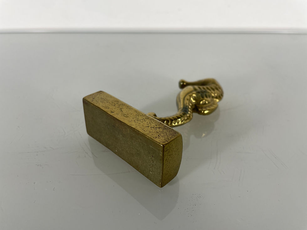 Miniature : Monique Gerber - Hippocampe - Bronze