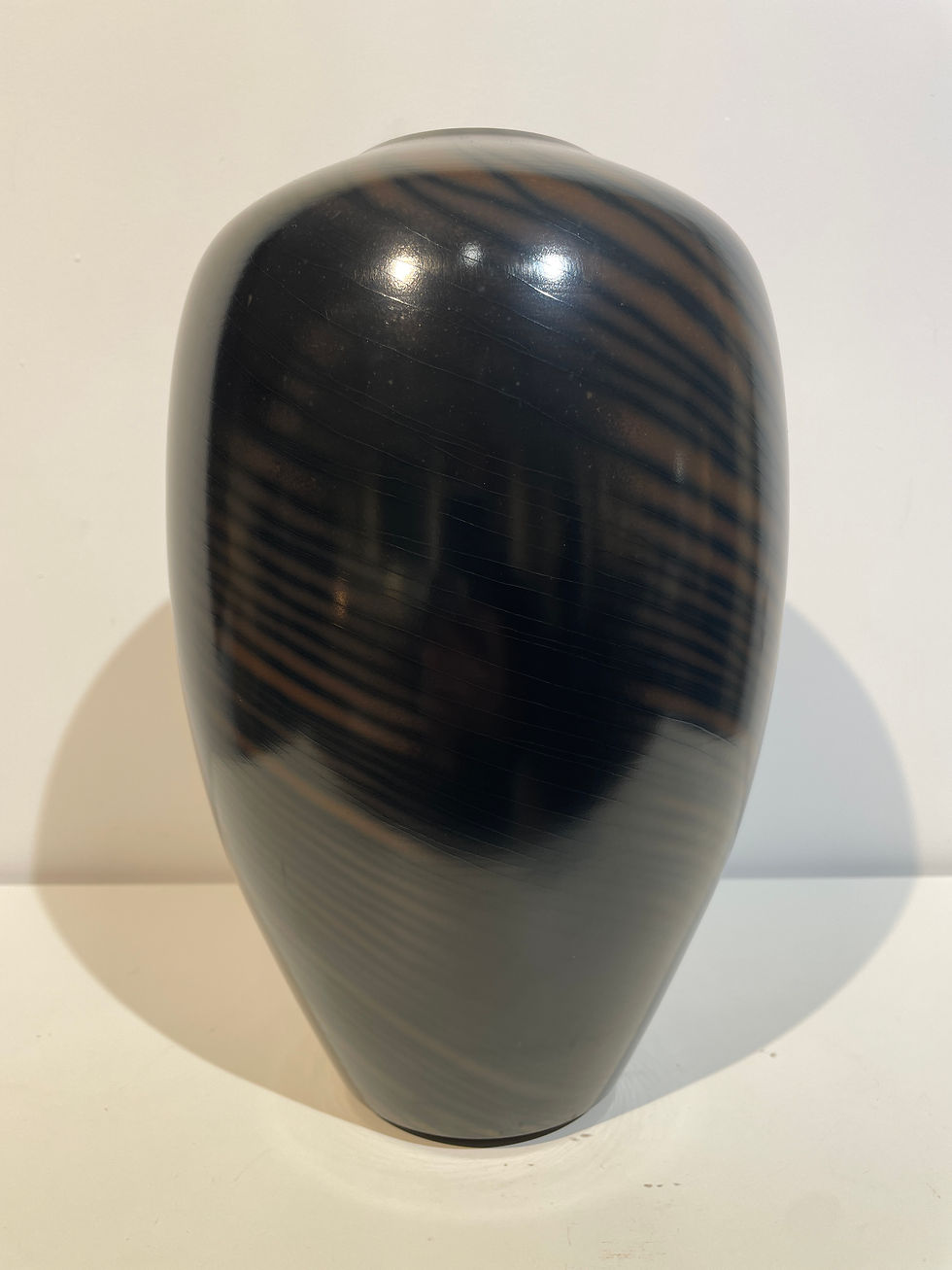 Miniature : Mathieu CASSEAU - Terre sigillée - Grand vase noir