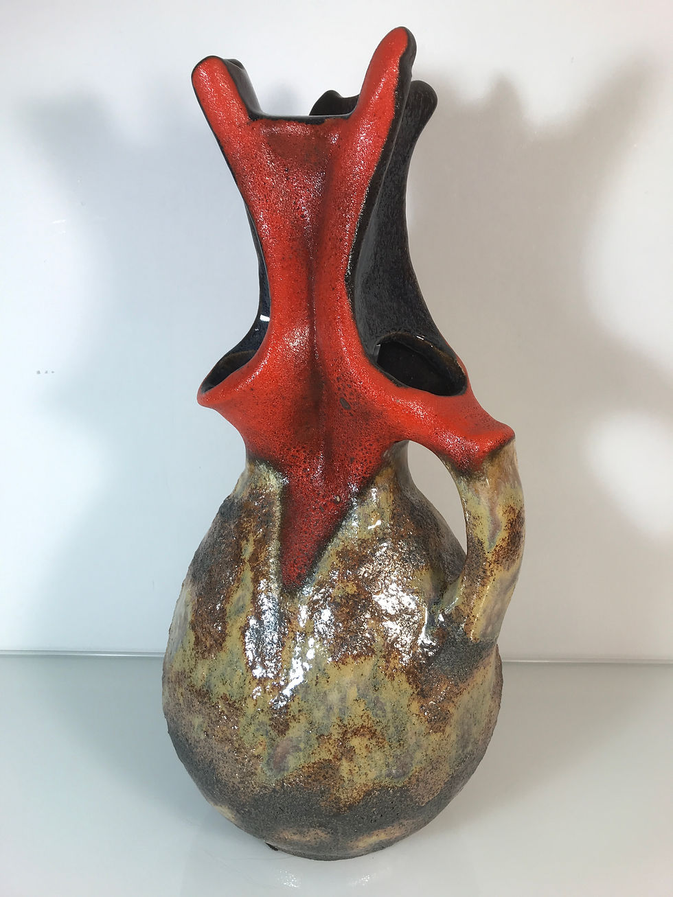 Miniature : Walter Gerhards allemagne Grand vase biomorphique