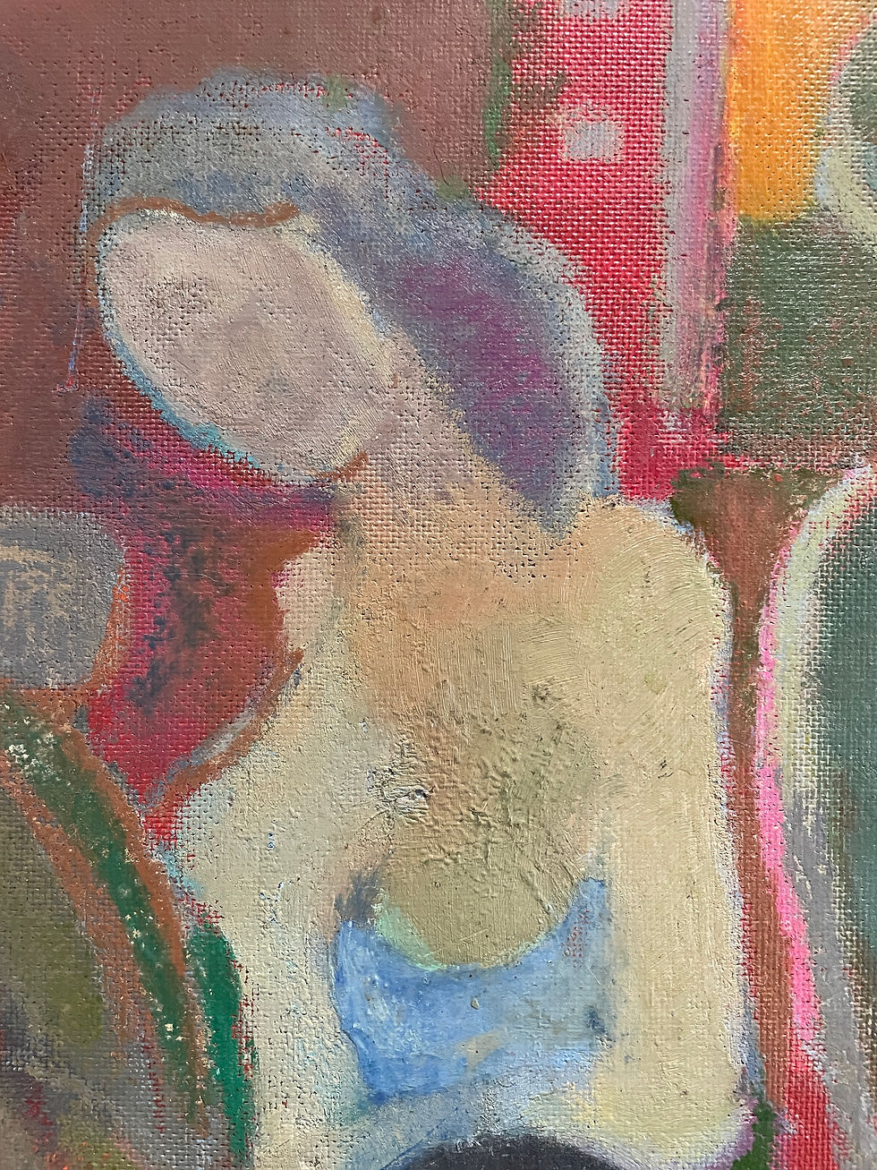 Miniature : Guillaume Jean (1902-1988) - Grande abstraction aux silhouettes