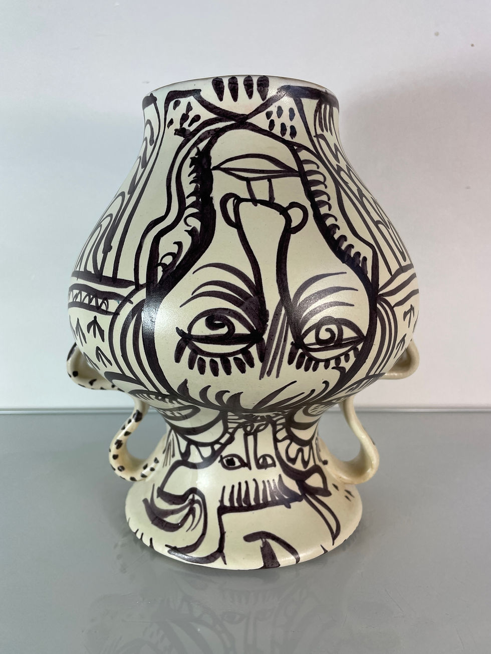Miniature : René Quéré (1932-2021) - Vase - Keraluc