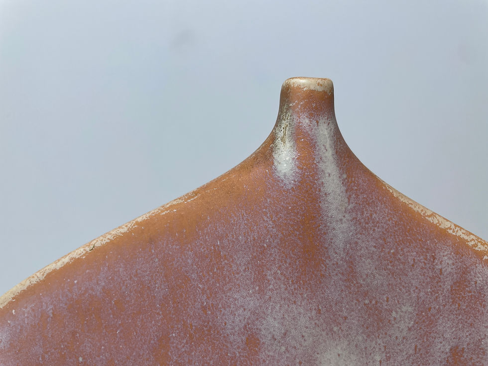 Miniature : Buchholtz Jacques (1943-1998) - Vase lotus - Virebent