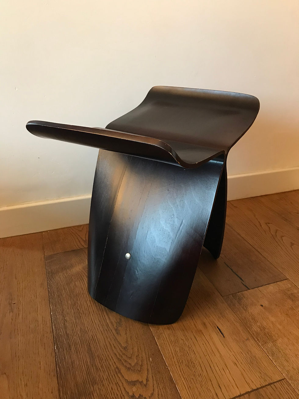 Miniature : Yanagi Sori  Tabouret Butterfly design