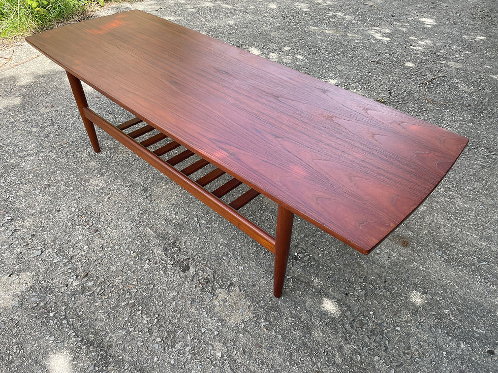 Miniature : Grete Jalk (1920-2006) attribué à - Grande table basse scandinave