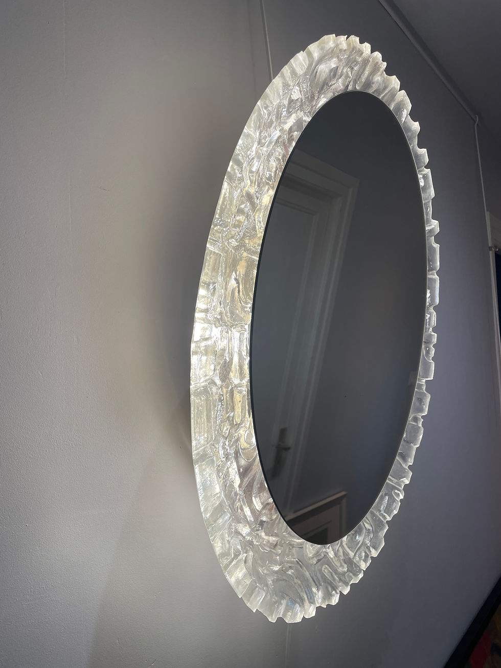 Miniature : Egon Hillebrand - Grand miroir éclairant