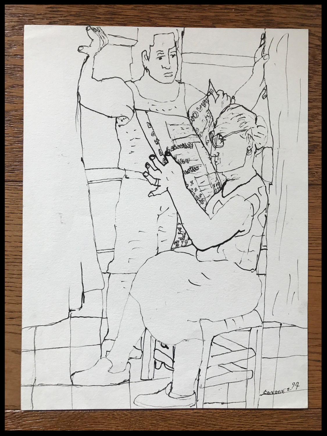 Marcel Gonzalez La lecture