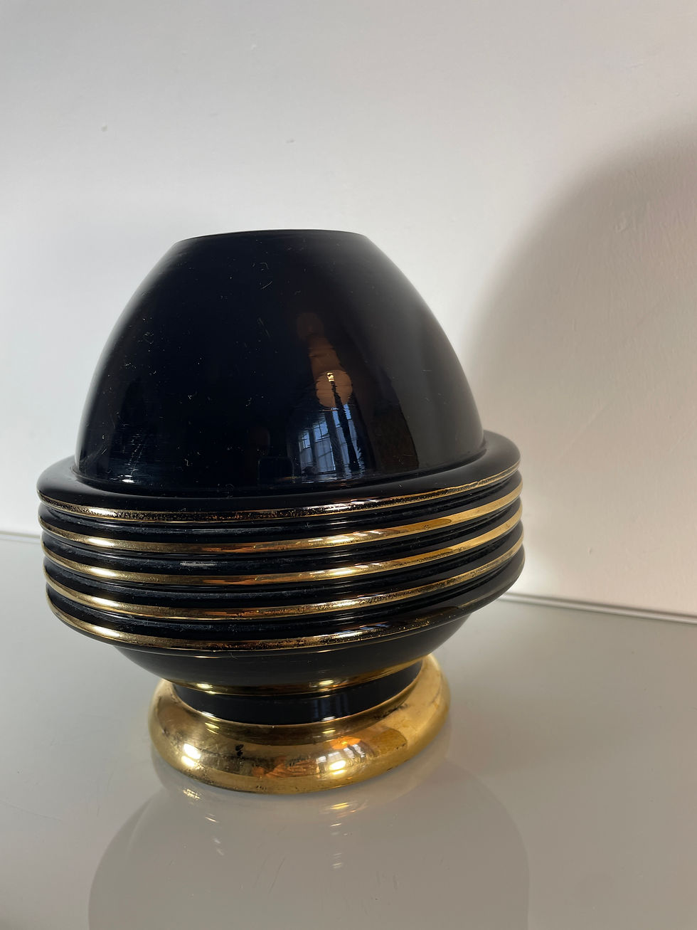 Miniature : Fernand Jacob dit "Ferjac" - Superbe Vase sphérique Art Déco
