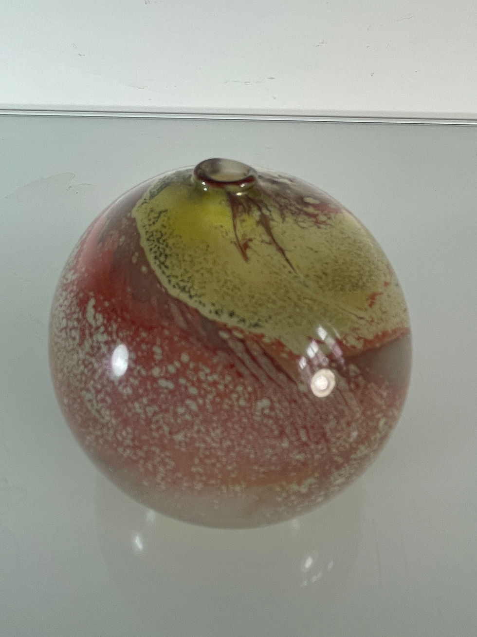 Miniature : Pavel MOLNAR (1940) - Vase Circulaire en Verre B