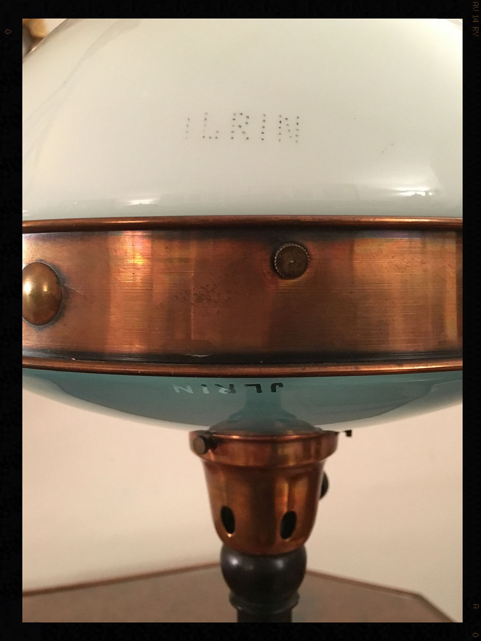 Miniature : Lampe Ilrin Art Nouveau Art Deco