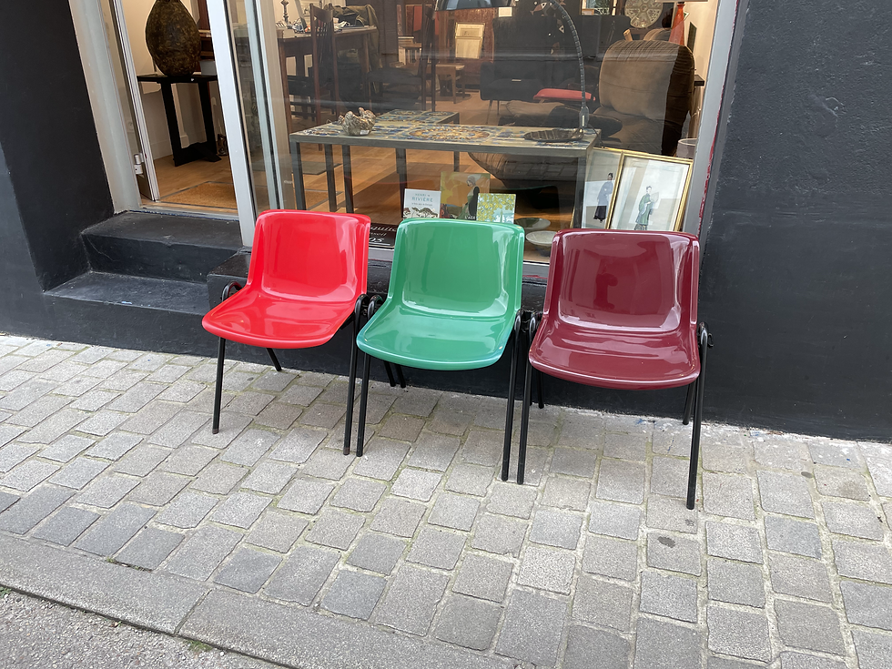 Miniature : Osvaldo Borsani Chaises Modus Tecno
