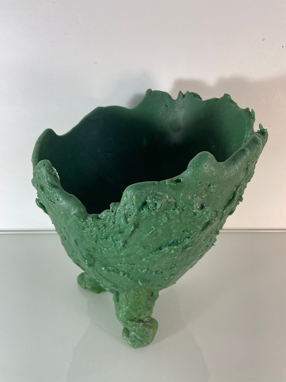 Miniature : Gaetano Pesce (1939-2024) - Vase Lava Vert