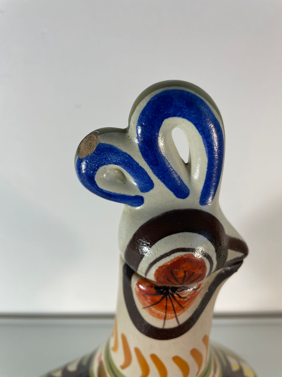 Miniature : Pierre Toulhoat (1923-2014) - Grande bouteille à l'oiseau