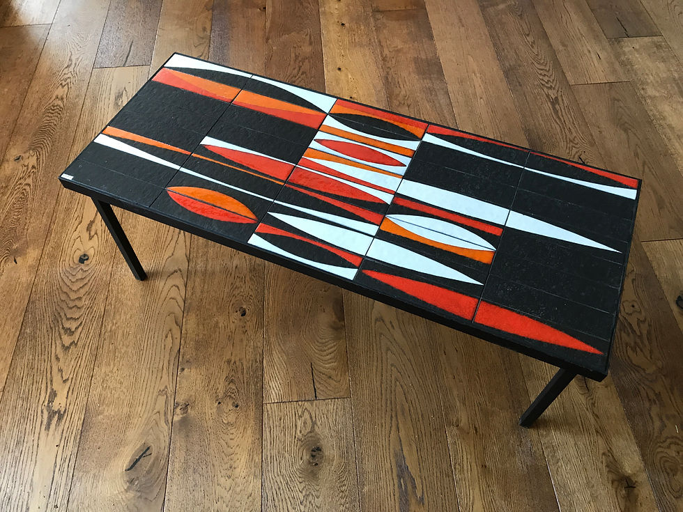 Miniature : Roger Capron (1922-2006) - Table basse modèle Banette