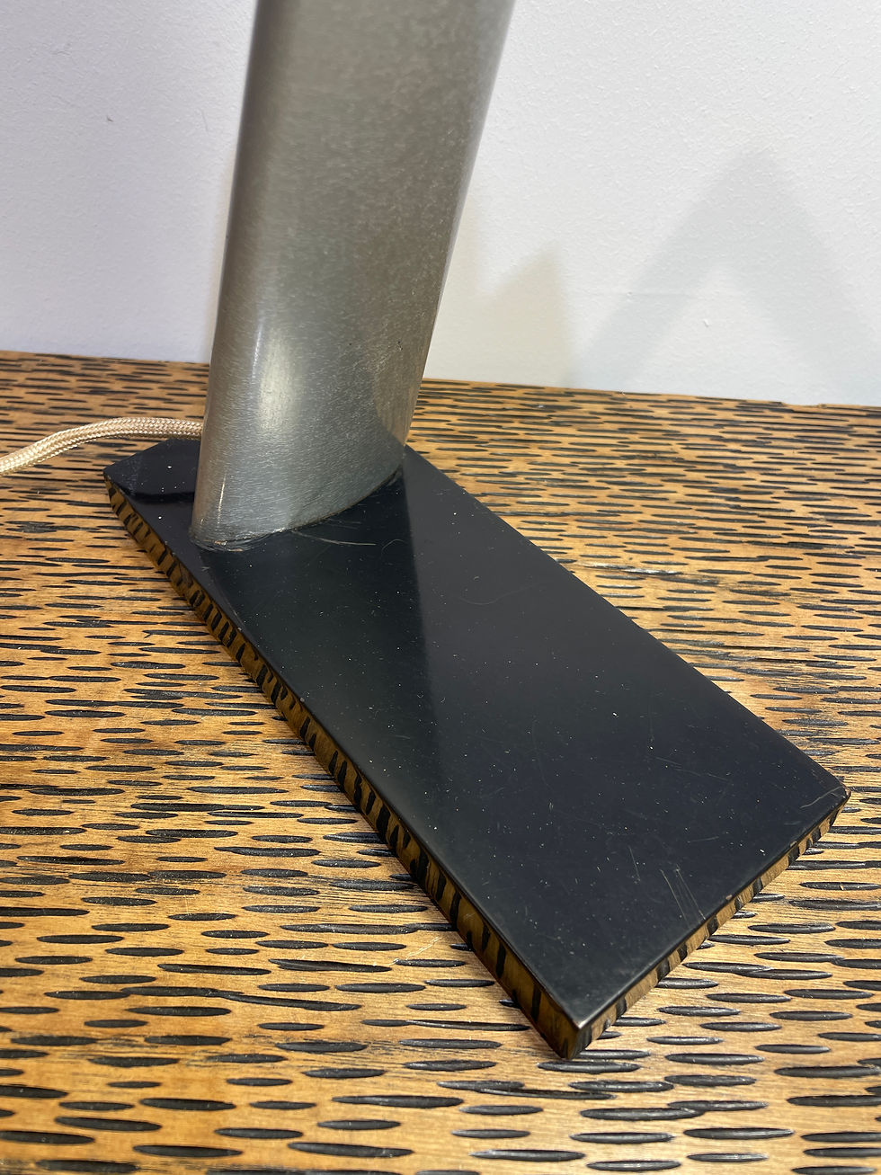 Miniature : Lampe FASE - Modèle Geisha- Luis Pérez de la Oliva - Noir et Gris perle