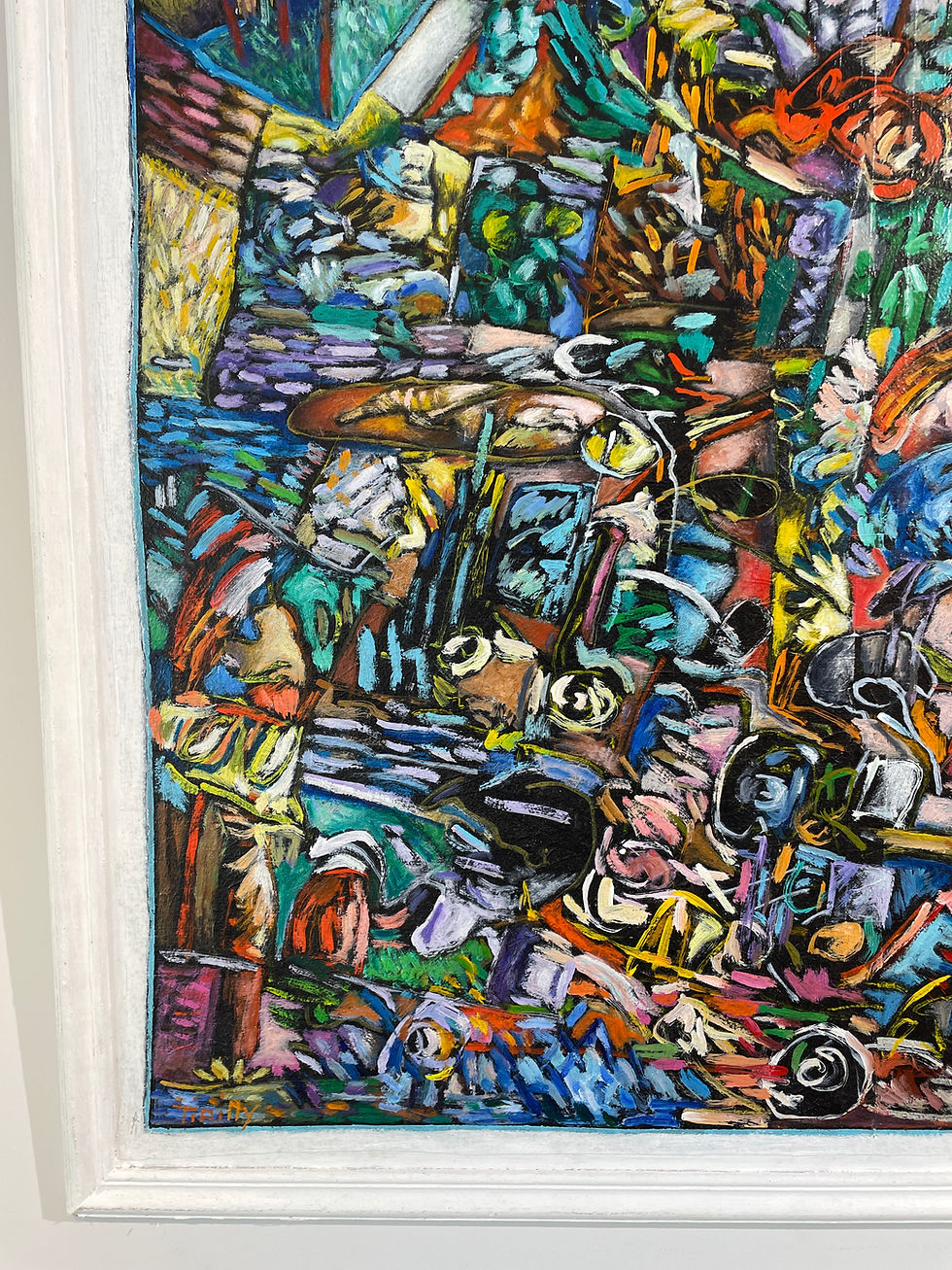 Miniature : Jean Tirilly (1946-2009) - Acrylique sur toile marouflée
