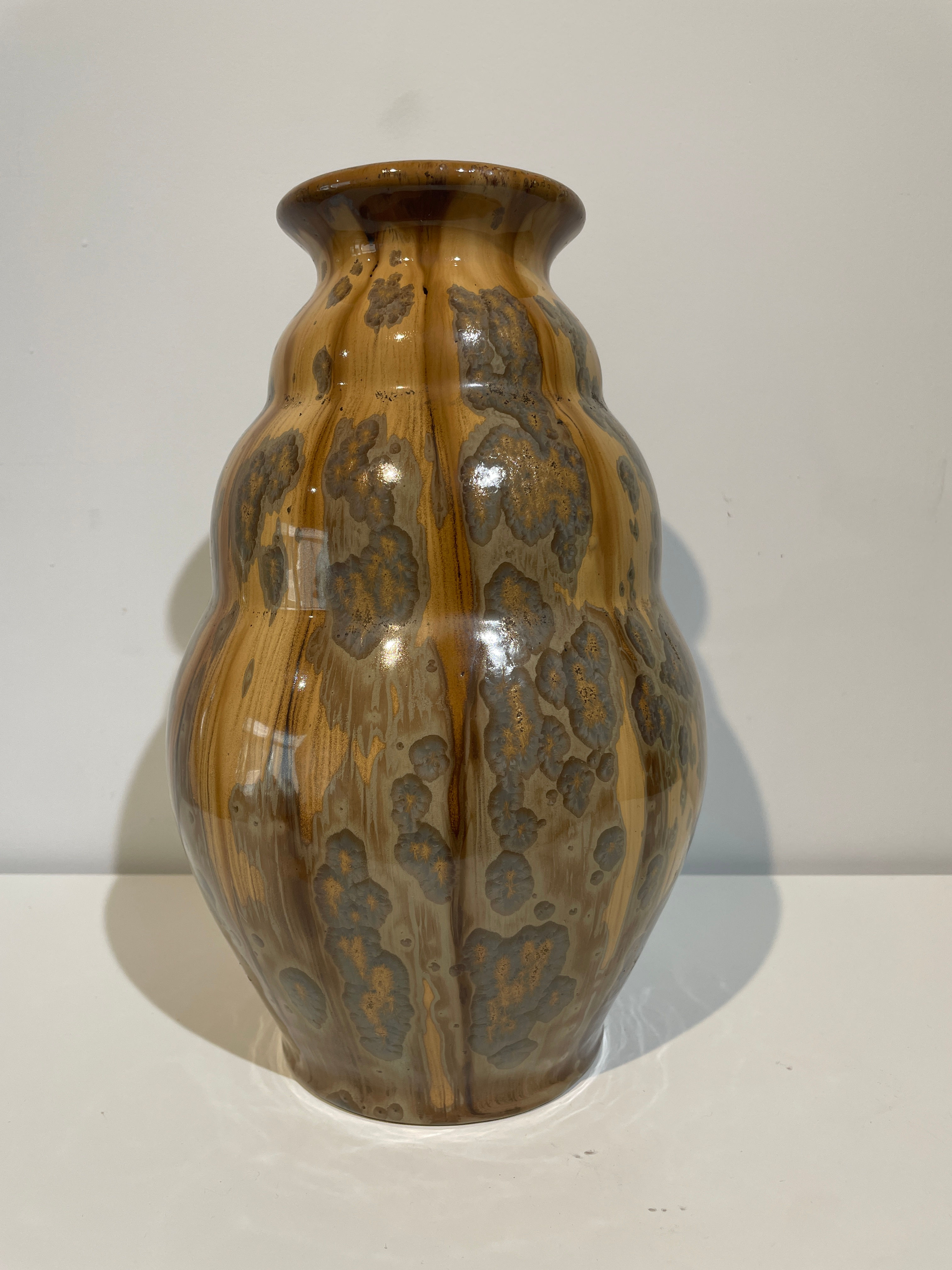 Grand Vase Art Deco - Desvre - Fourmaintraux Delassus