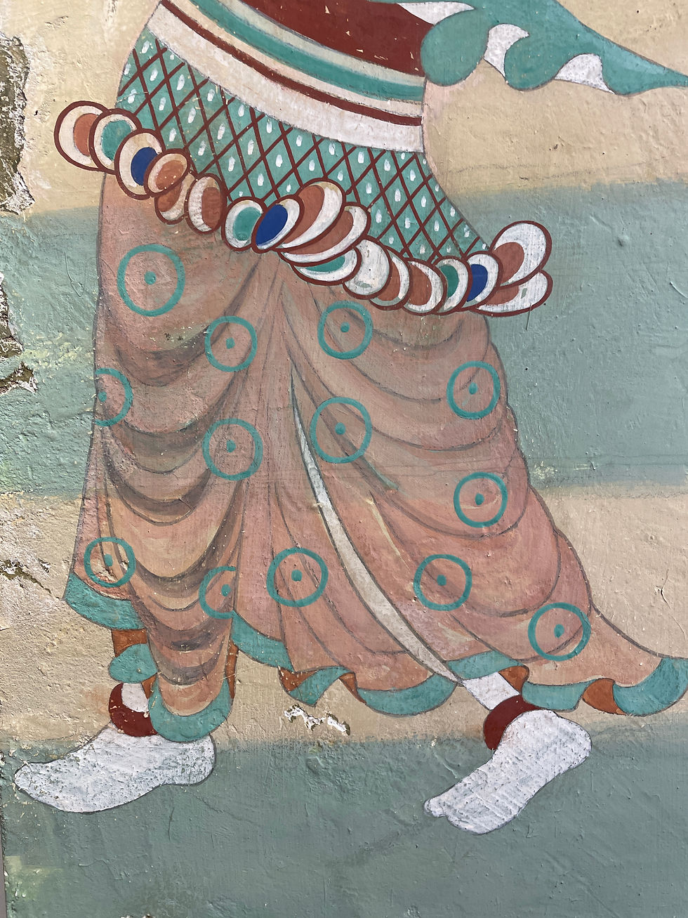 Miniature : Sun Jingbo (1945-) - Fresque de Dunhuang - 1