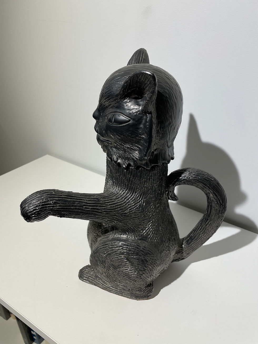 Miniature : Marais Jean (1913-1998) - Théière au chatAssiette