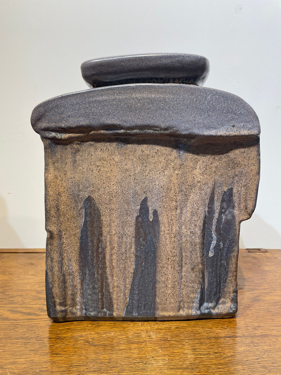 Miniature : Heiner Balzar (1937-) - Steuler Keramik Allemagne - Grand vase