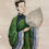 Miniature : Chine - XIX - Personnage sur papier de riz - A