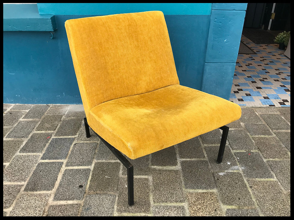 Miniature : Motte Joseph-André Fauteuil Tempo Edition Steiner