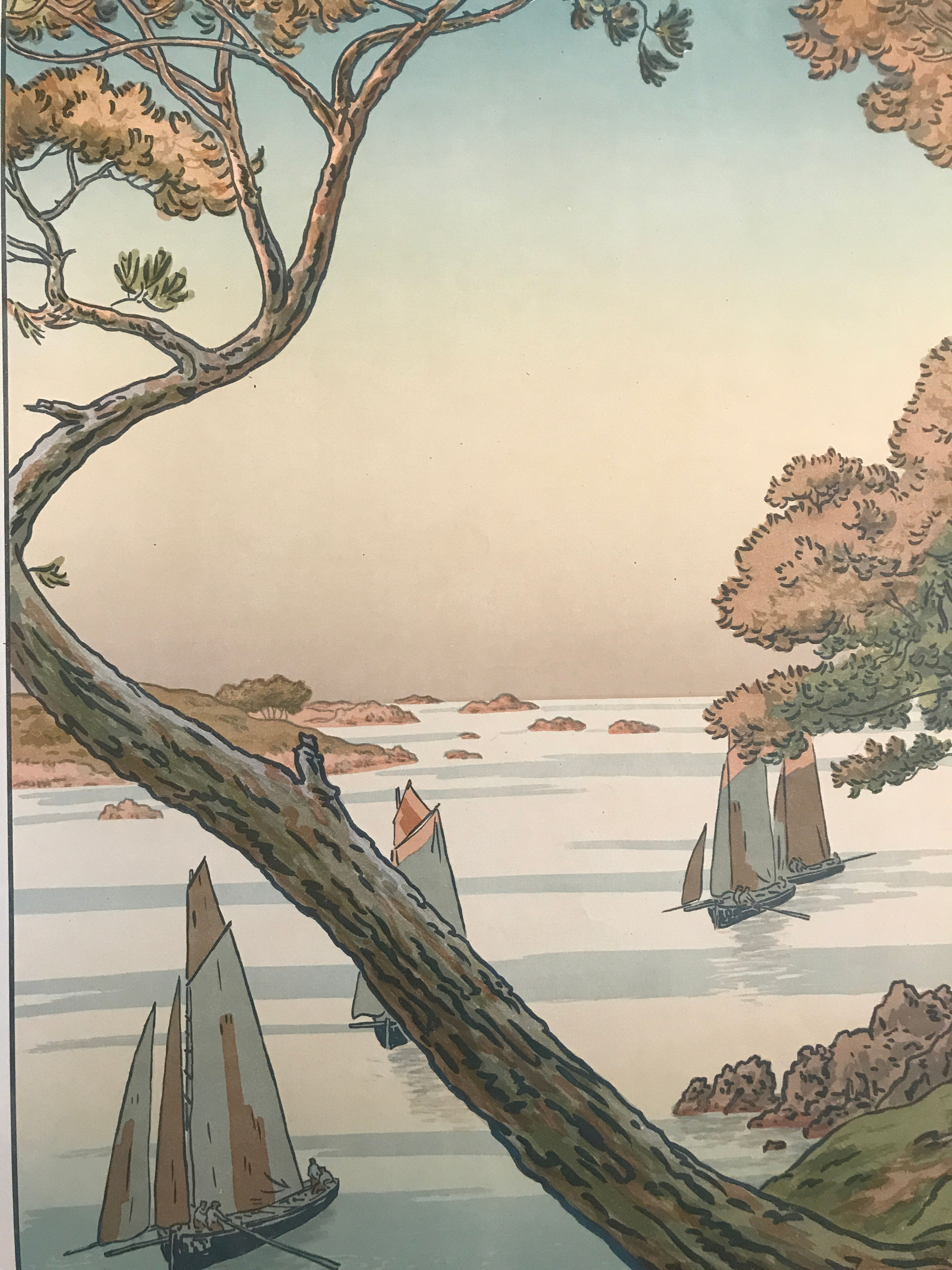 Rivière Henri (1864-1951) - Soir d'été