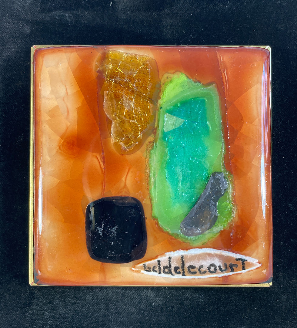Miniature : Bel Delecourt (Isabelle Delecourt 1915-2017) - Abstraction