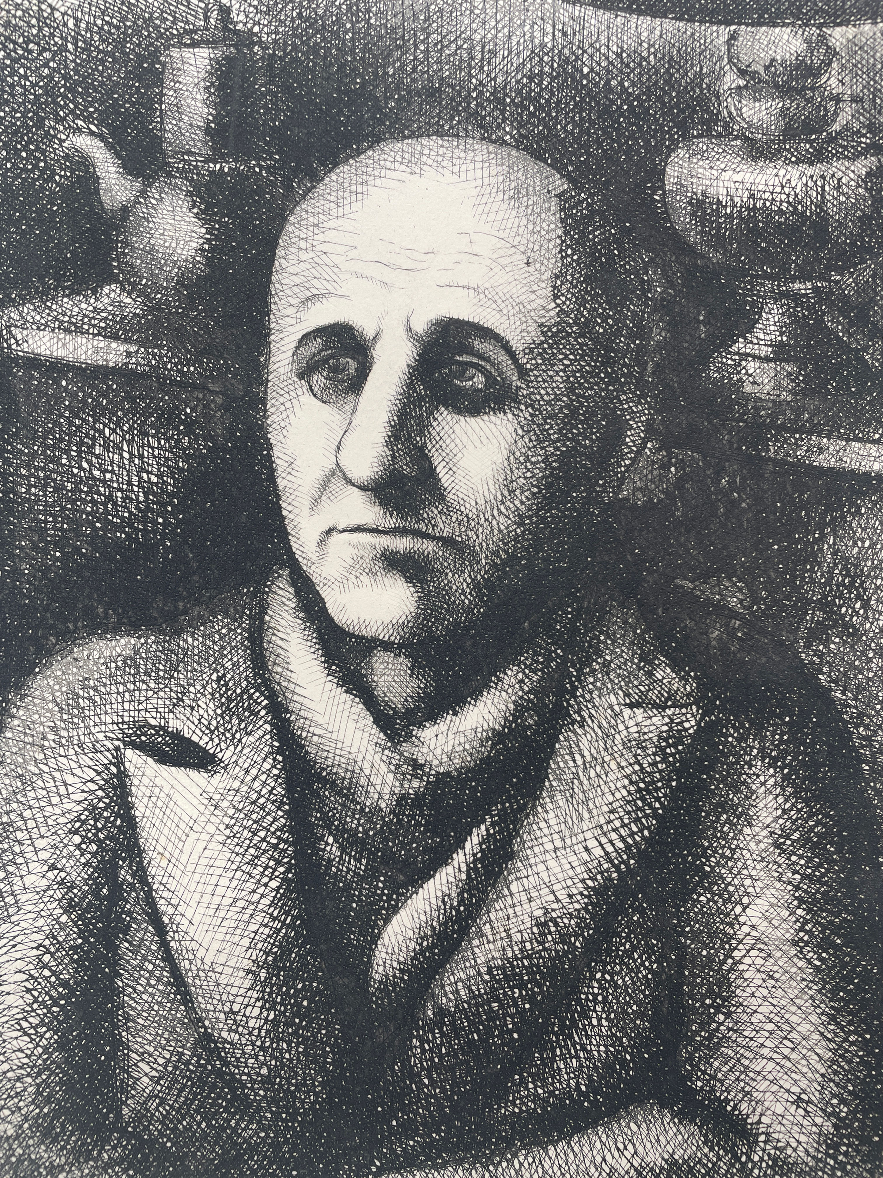 Pierre De Belay (1890-1947) - Portrait de Max Jacob