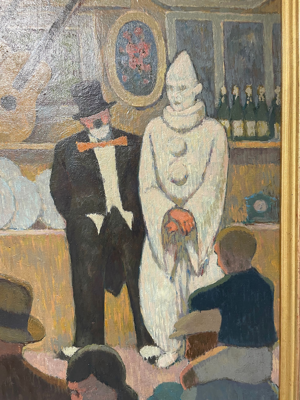 Miniature : Emile Dancre (1901-1977) - La fête foraine - Période Art Déco