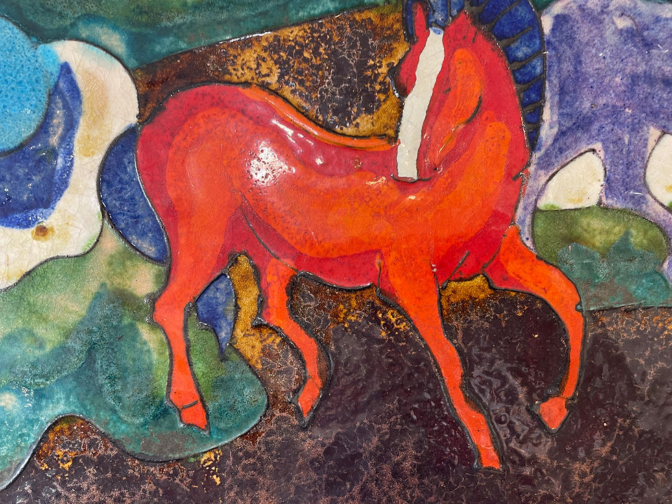 Miniature : Ruscha Keramik - West Germany - Hommage à Franz Marc