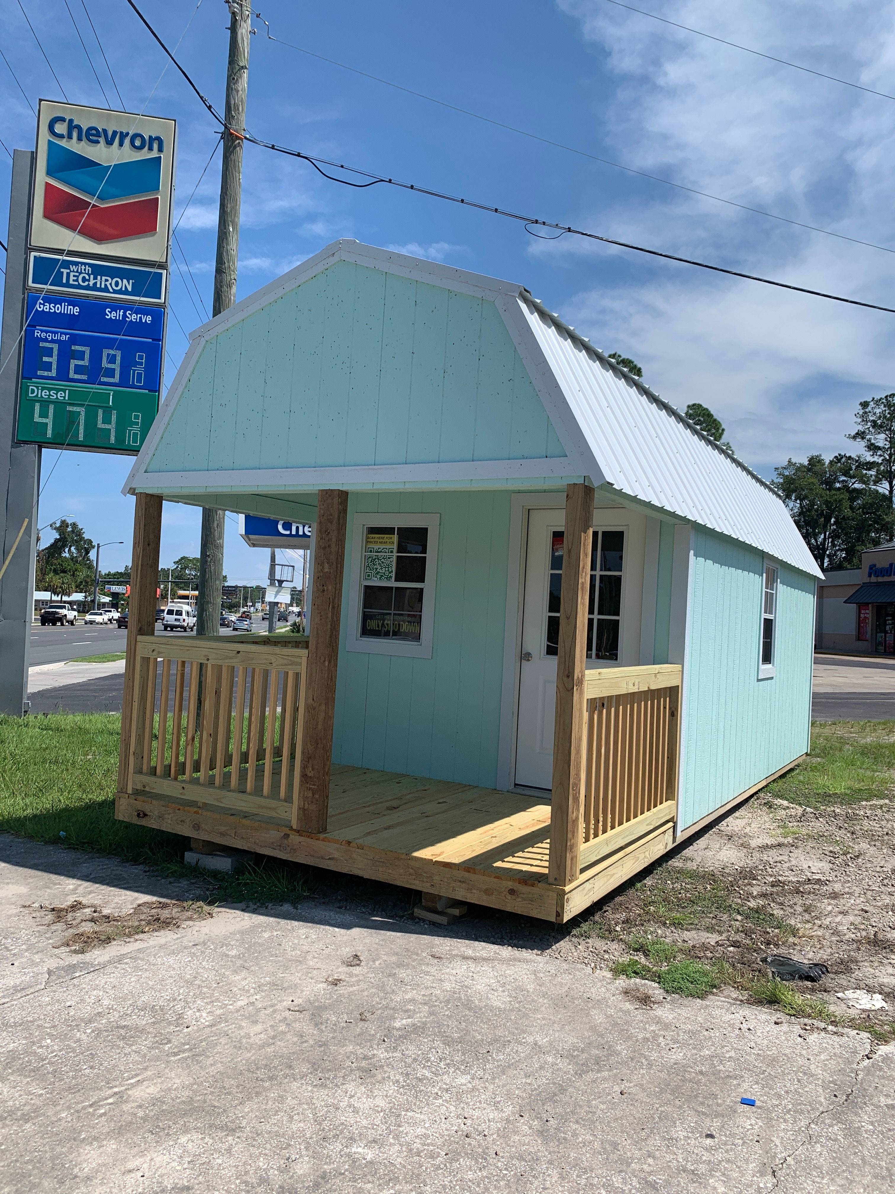 10x24 Lofted Barn Cabin