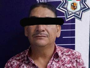 Detiene seguridad pública a sujeto por golpear a perrita adulta en Huejoquilla