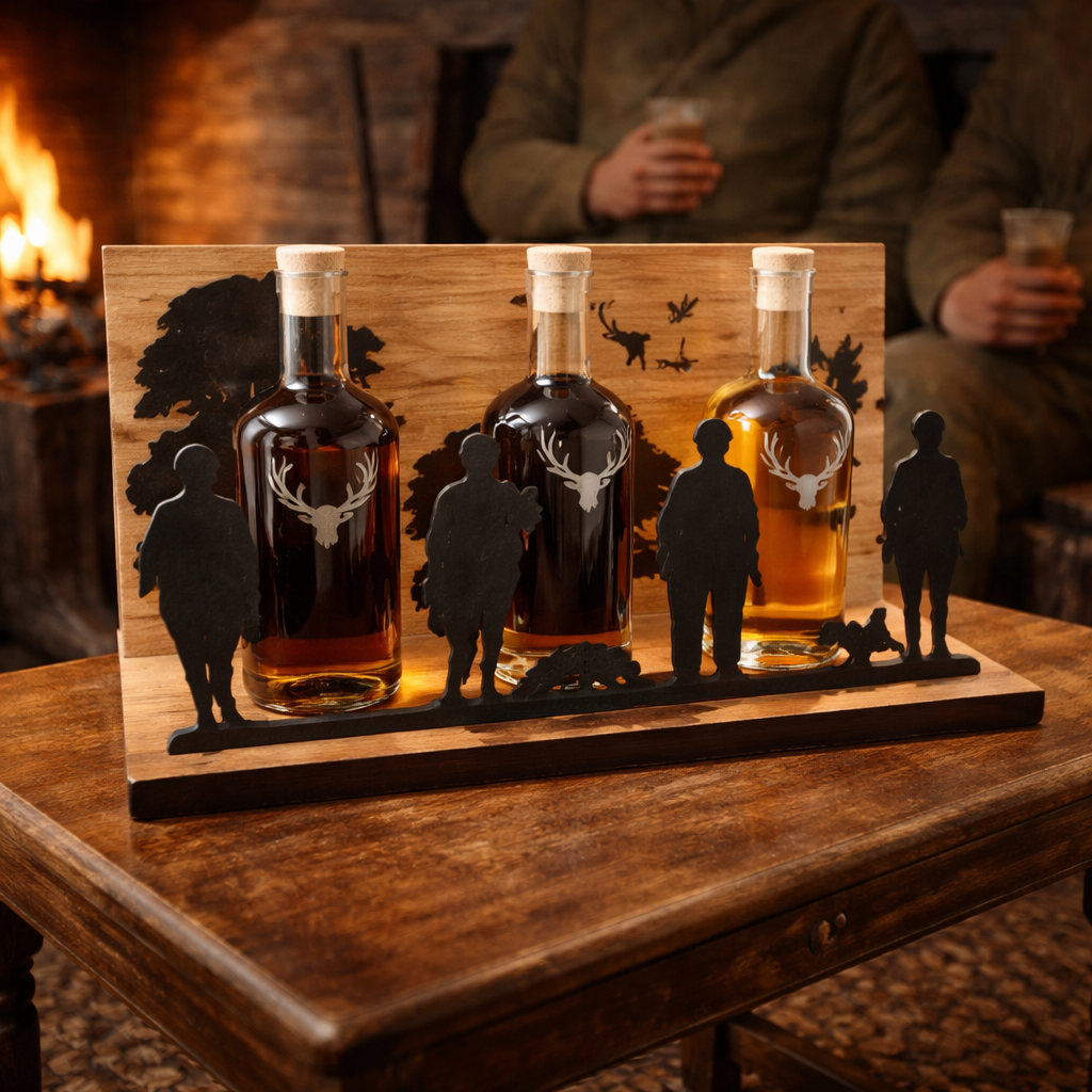 Shooting Break 3 Bottle Display Stand