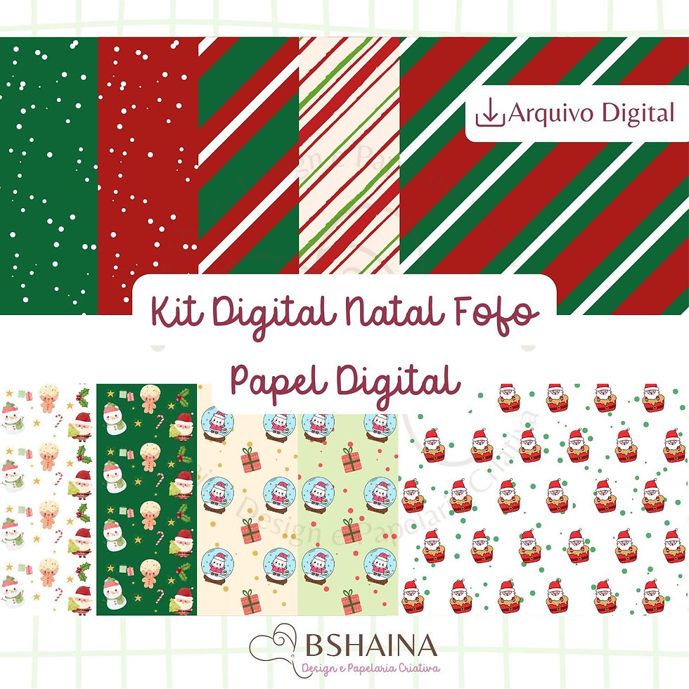 Miniatura: Kit Digital Natal Fofo