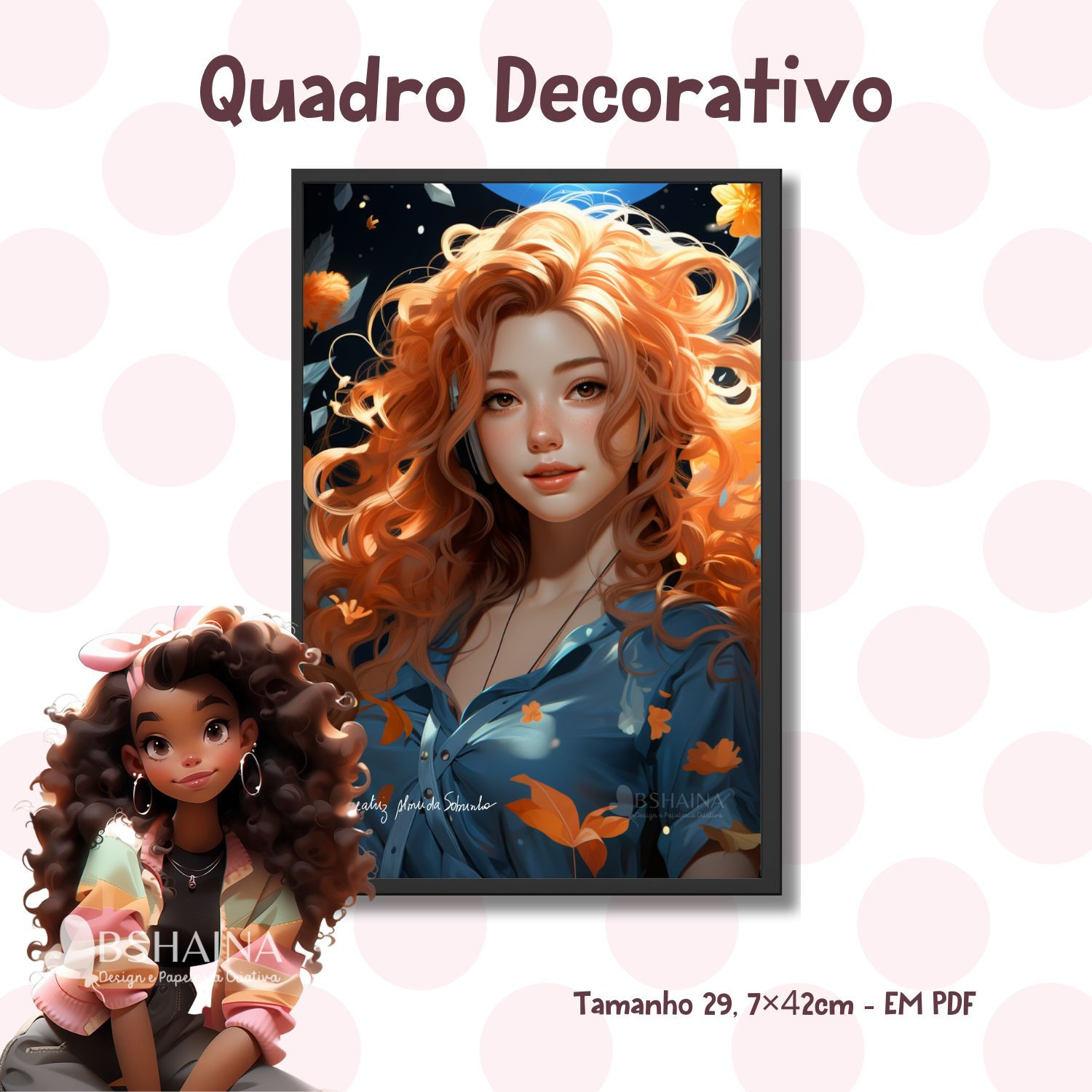 Arte Digital Quadro Decorativo 06