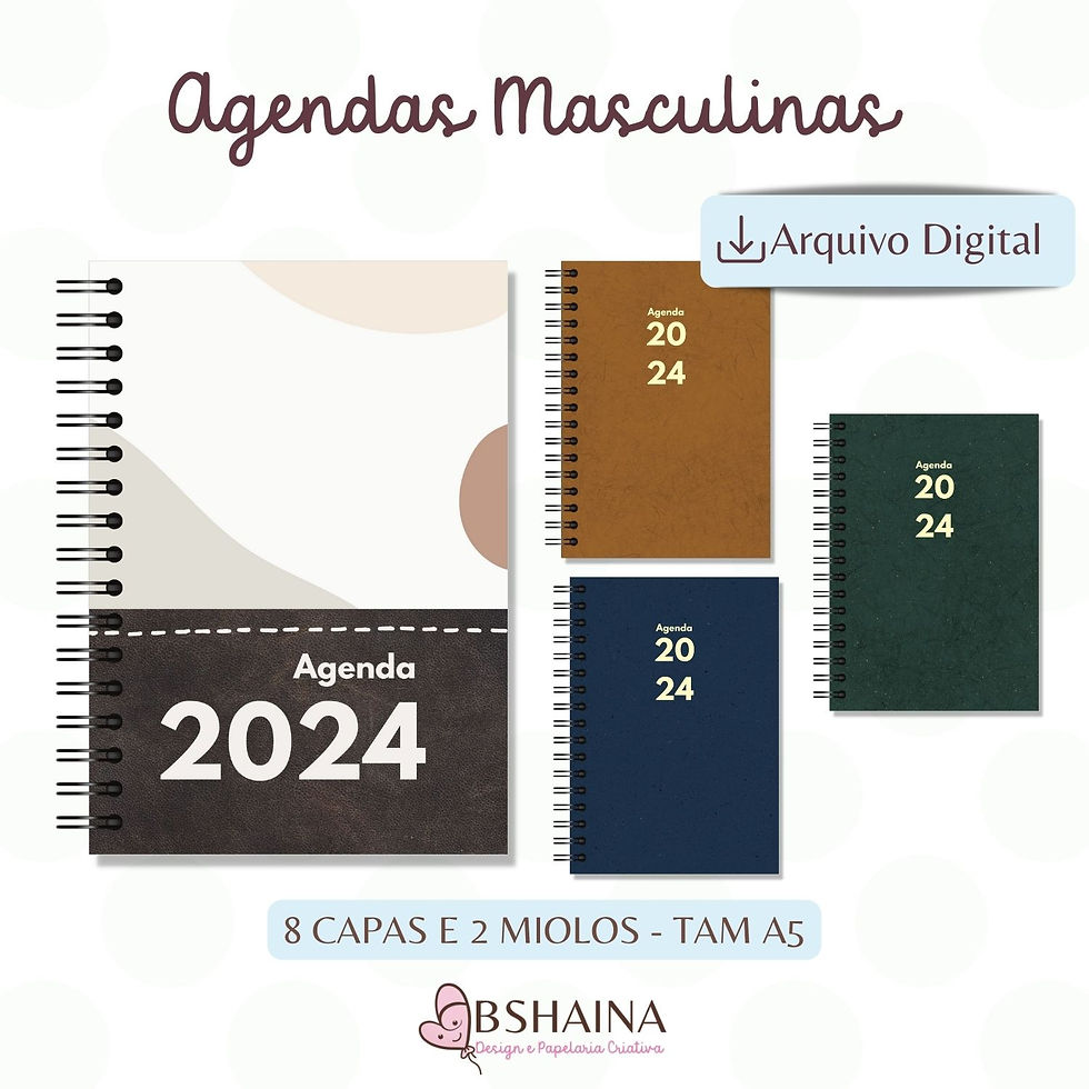 Miniatura: Agendas Masculinas Miolo Digital