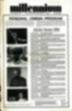 Personal Cinema Program, Winter 1982