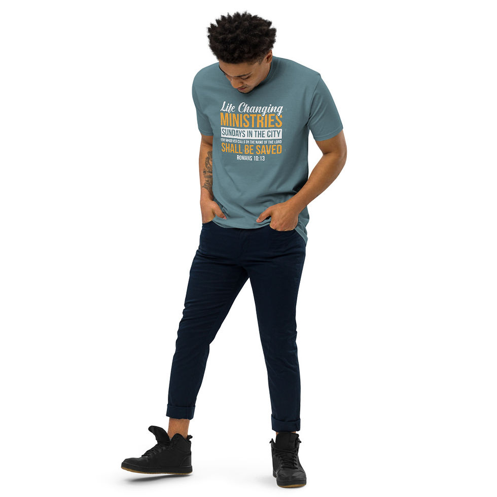Miniature : Men’s premium heavyweight tee