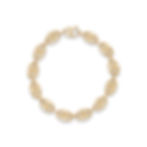 14k Yellow Gold Puffed Gucci Link Chain Bracelet from Cardow Jewelers St. Thomas. Would you li