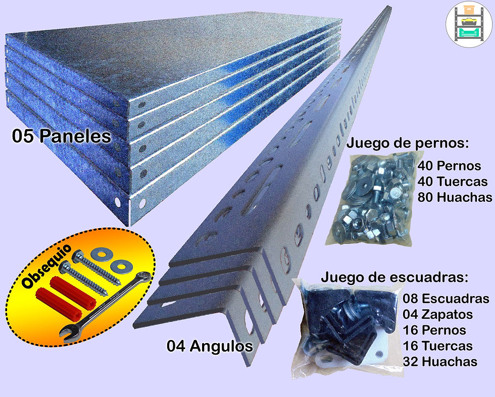 Miniatura: Estante Especial Galvanizado
