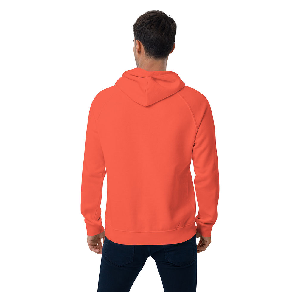 Thumbnail: Freelance Work Uniform Unisex Eco Raglan Hoodie